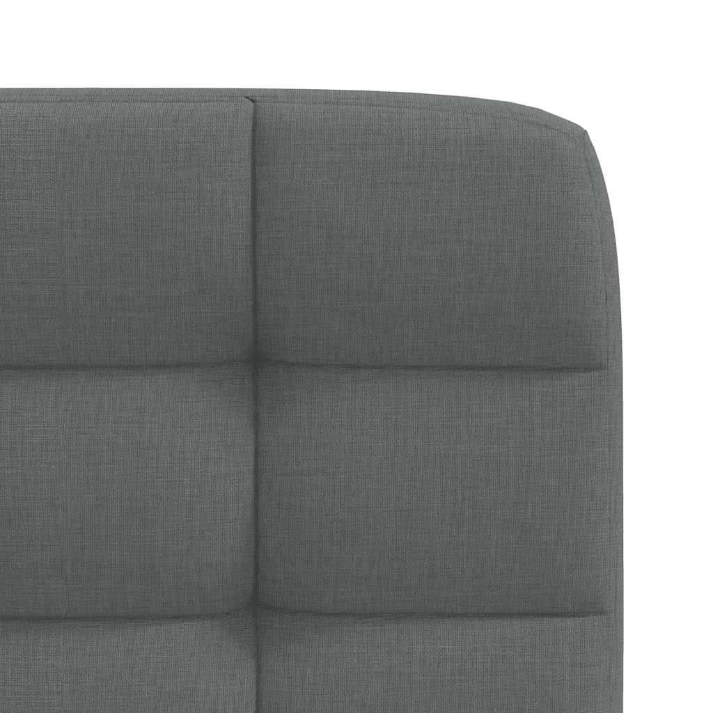 vidaXL Scaune de sufragerie, 6 buc., gri închis, material textil