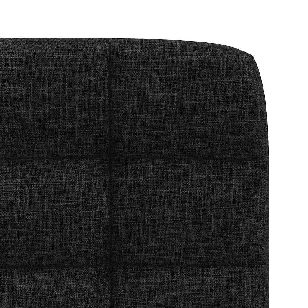 vidaXL Scaune de sufragerie 6 buc. negru material textil vidaXL Scaune de sufragerie 6 buc. negru material textil