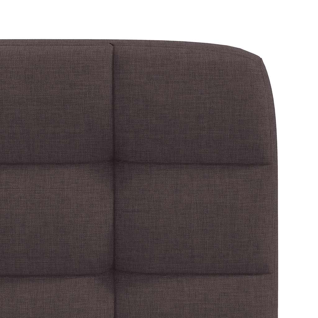 vidaXL Scaune de bucătărie, 6 buc., maro închis, material textil vidaXL Scaune de bucătărie, 6 buc., maro închis, material textil