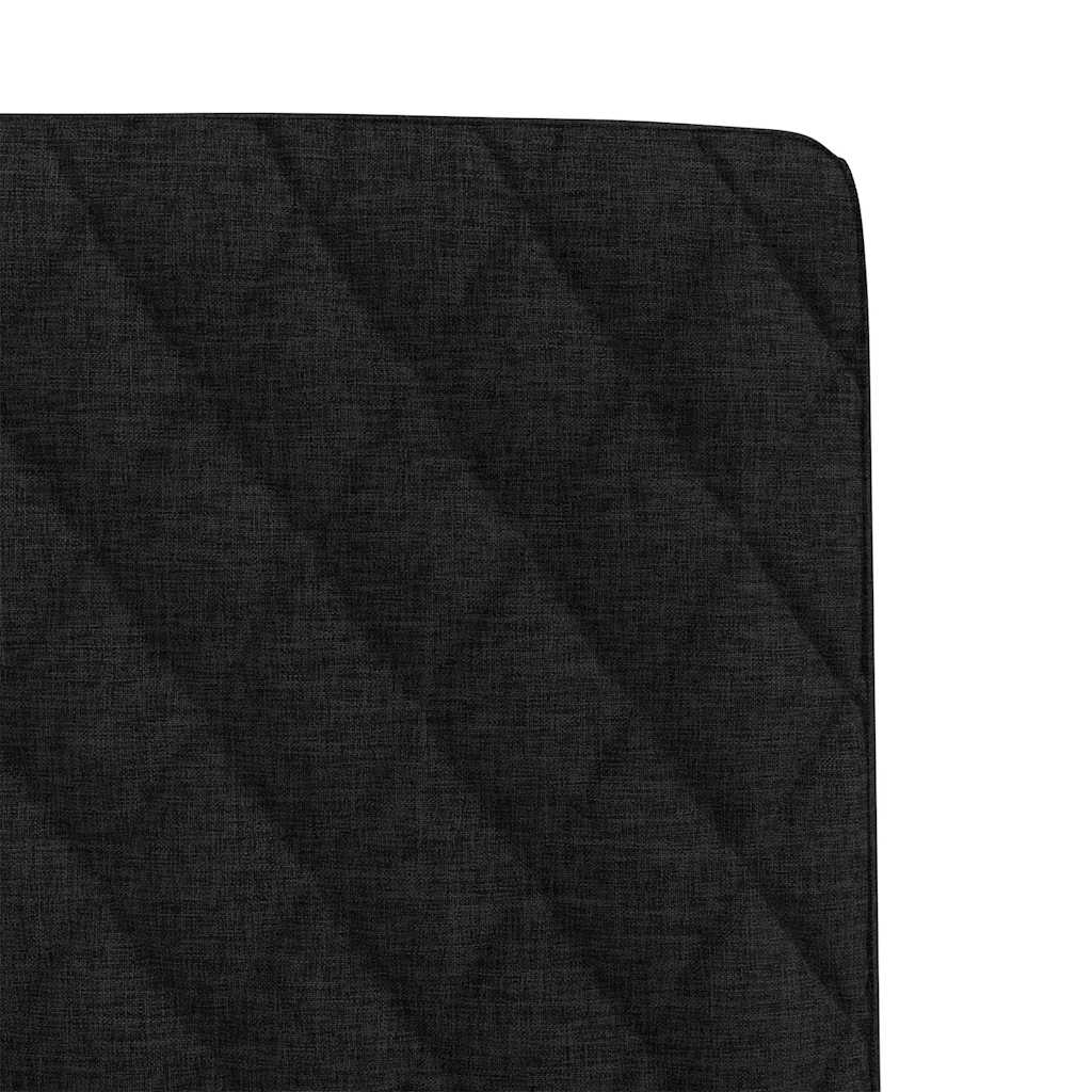 vidaXL Scaune de sufragerie 6 buc. negru material textil vidaXL Scaune de sufragerie 6 buc. negru material textil