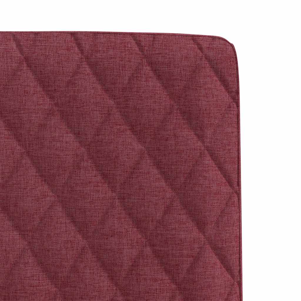 vidaXL Scaune de bucătărie pivotante, 6 buc., roșu vin, textil vidaXL Scaune de bucătărie pivotante, 6 buc., roșu vin, textil