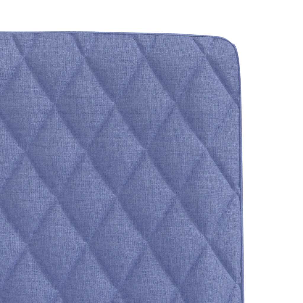 vidaXL Scaune de sufragerie 6 buc țesătură Jeans Blue vidaXL Scaune de sufragerie 6 buc țesătură Jeans Blue