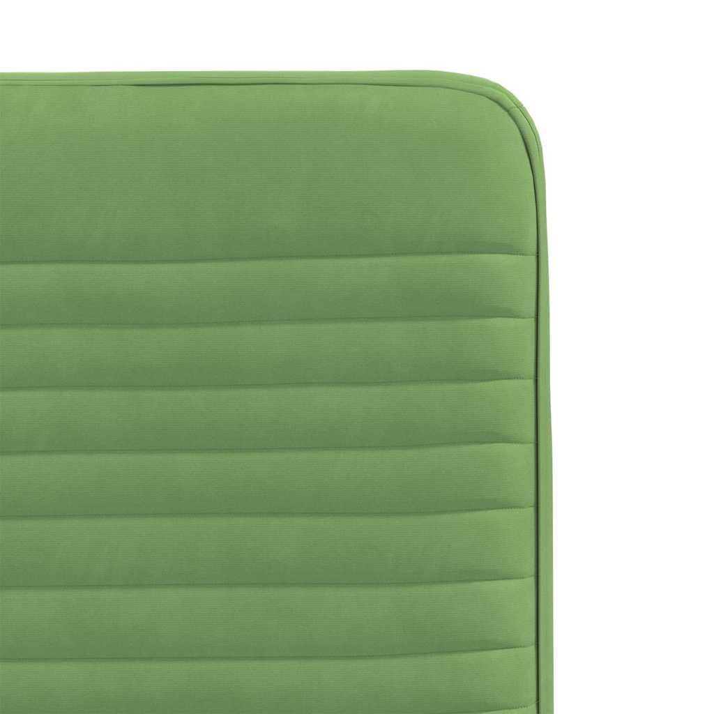 vidaXL Scaune de sufragerie, 6 buc, verde deschis, catifea