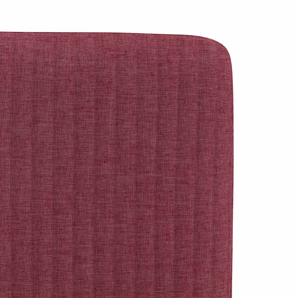 vidaXL Scaune de bucătărie pivotante, 6 buc., roșu vin, textil vidaXL Scaune de bucătărie pivotante, 6 buc., roșu vin, textil