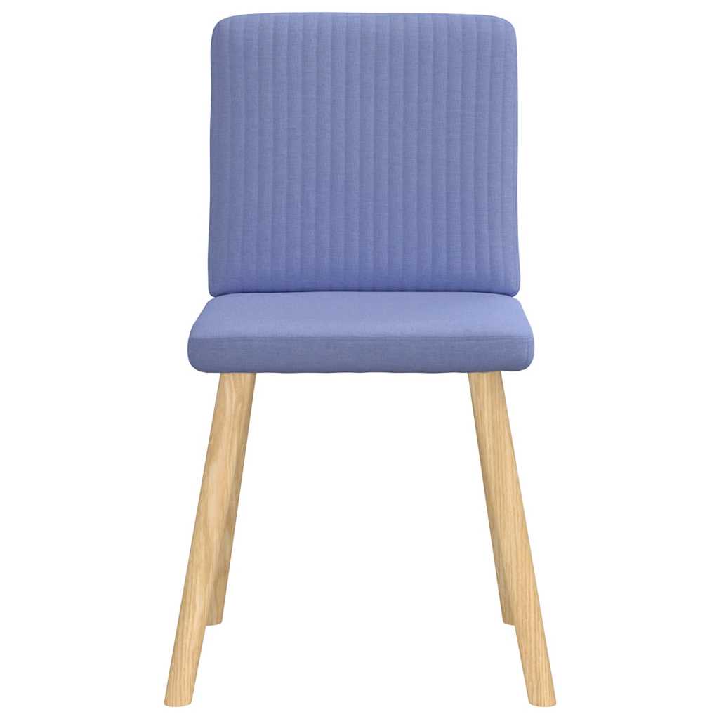 vidaXL Scaune de sufragerie 6 buc țesătură Jeans Blue vidaXL Scaune de sufragerie 6 buc țesătură Jeans Blue