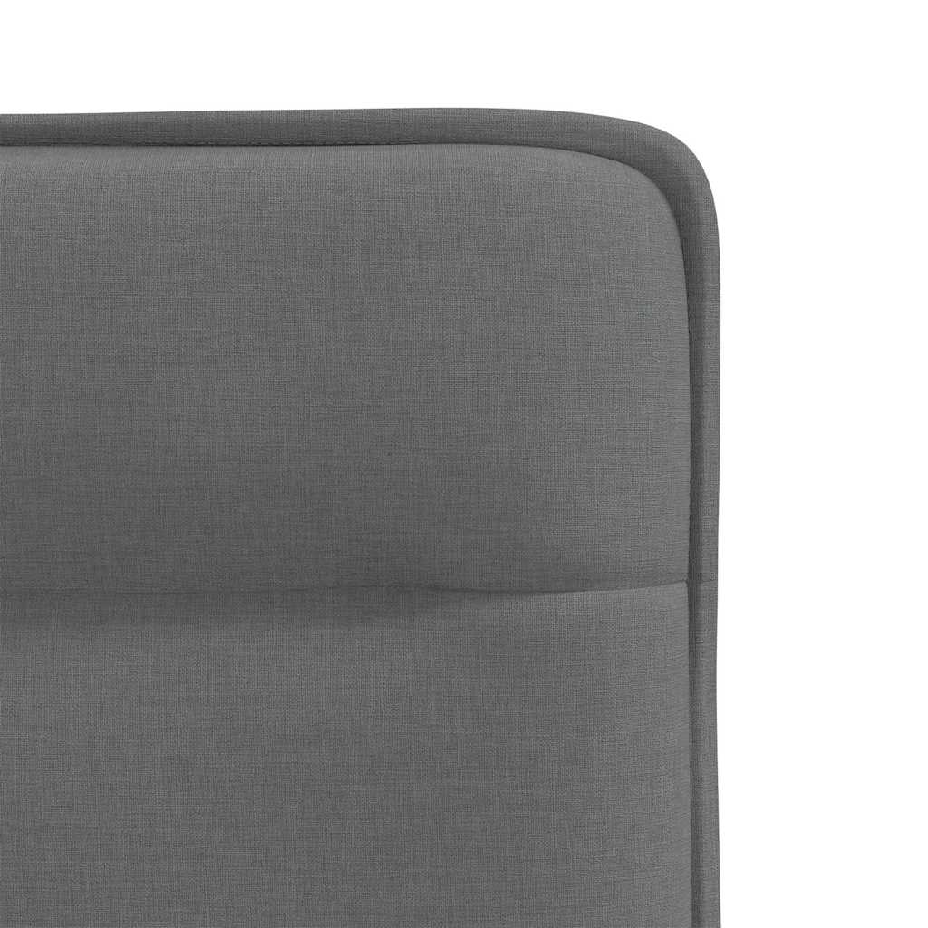 vidaXL Scaune de sufragerie, 6 buc., gri închis, material textil