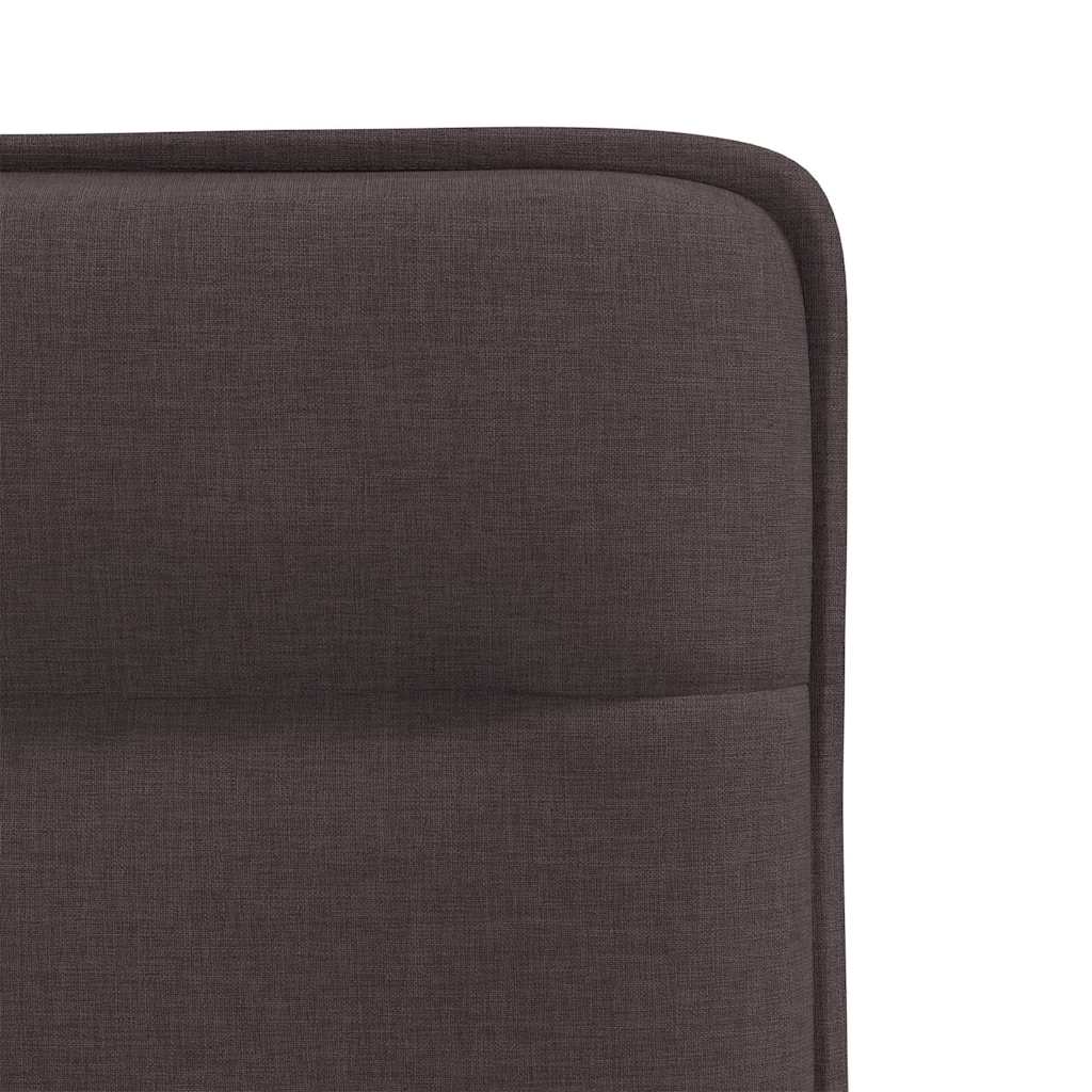 vidaXL Scaune de bucătărie, 6 buc., maro închis, material textil vidaXL Scaune de bucătărie, 6 buc., maro închis, material textil