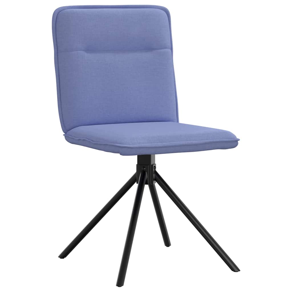 vidaXL Scaune de sufragerie 6 buc țesătură Jeans Blue vidaXL Scaune de sufragerie 6 buc țesătură Jeans Blue