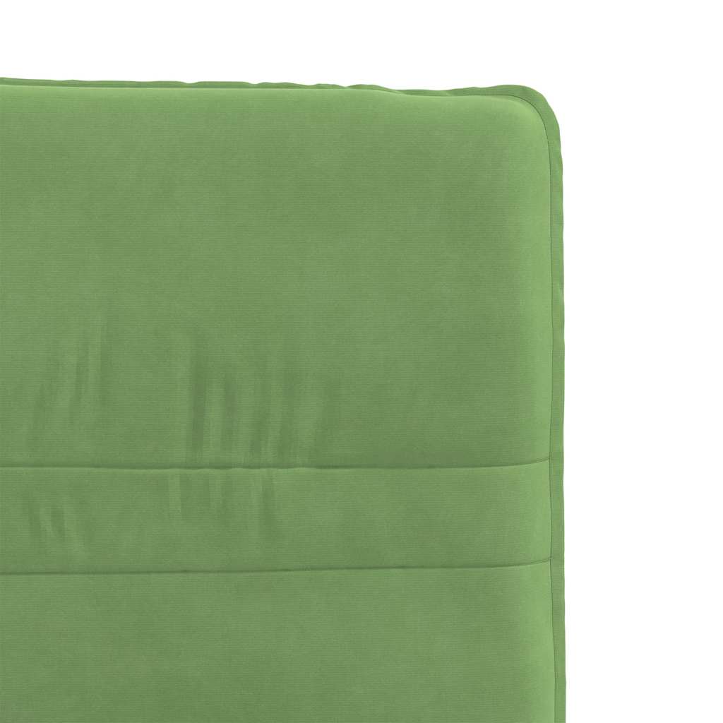 vidaXL Scaune de sufragerie, 6 buc, verde deschis, catifea