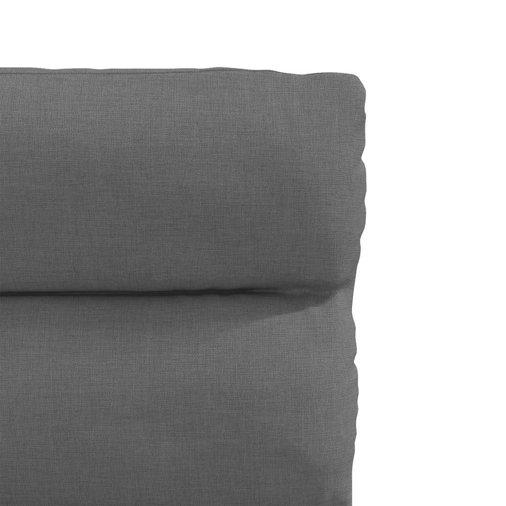 vidaXL Scaune de sufragerie, 6 buc., gri închis, material textil