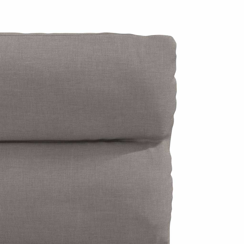 vidaXL Scaune de sufragerie, 6 buc., gri taupe, material textil