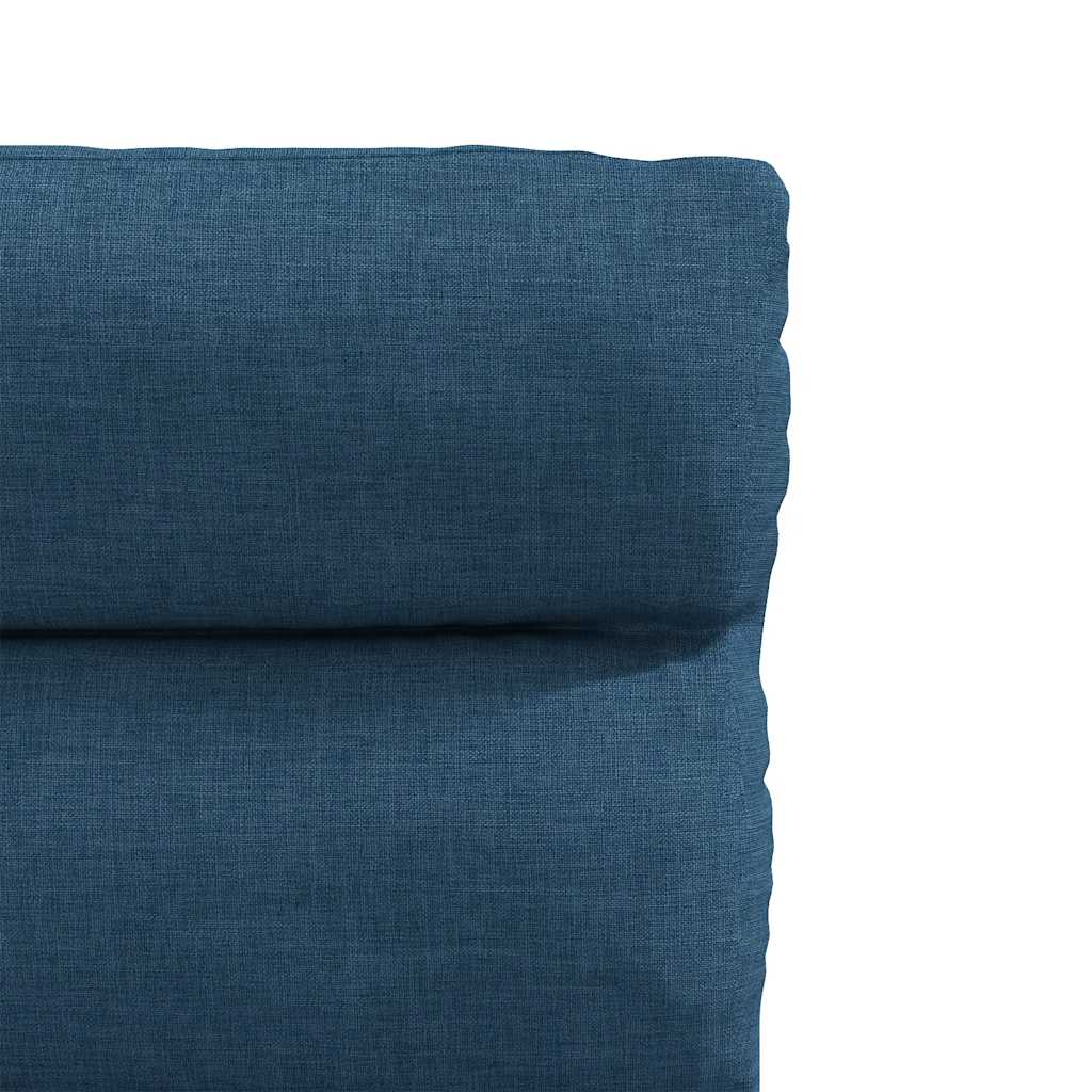 vidaXL Scaune de sufragerie, 6 buc., albastru, material textil