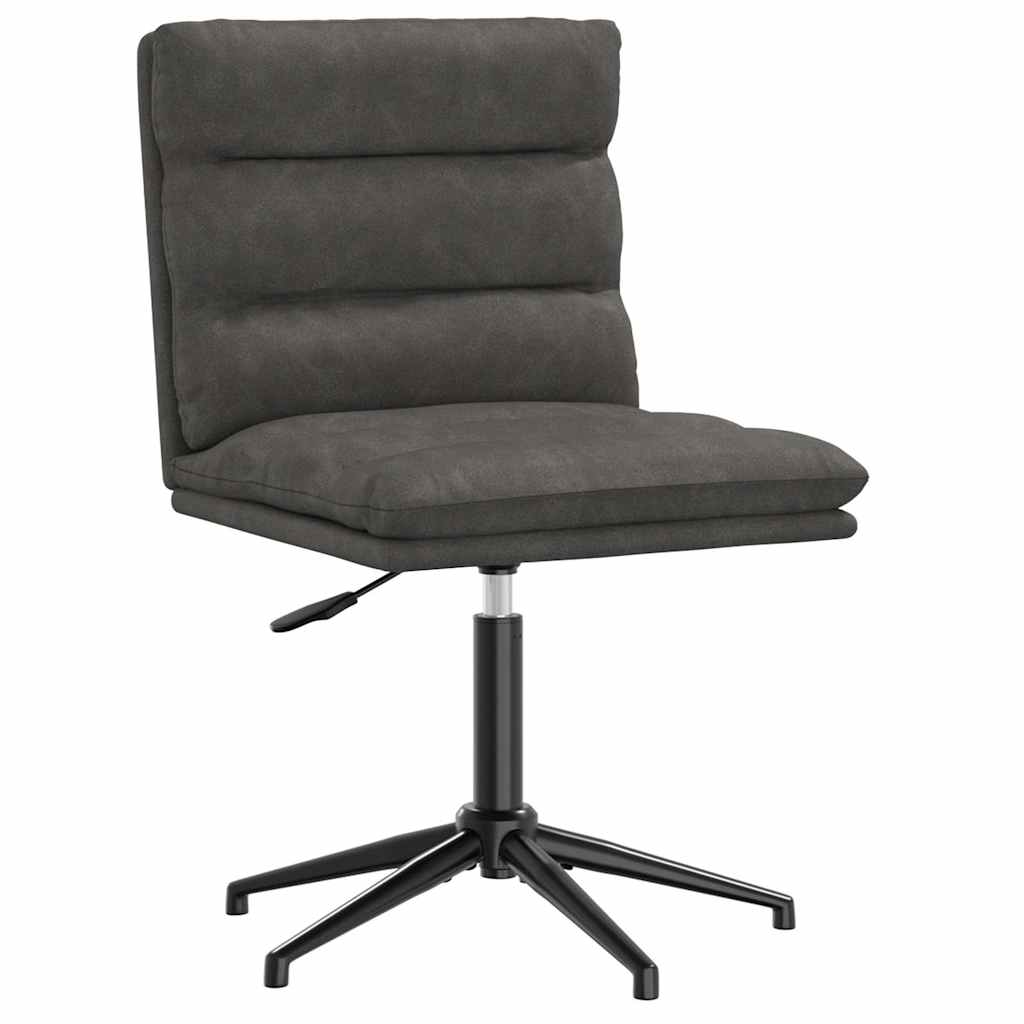 vidaXL Scaune de sufragerie, 4 buc., negru, piele ecologică