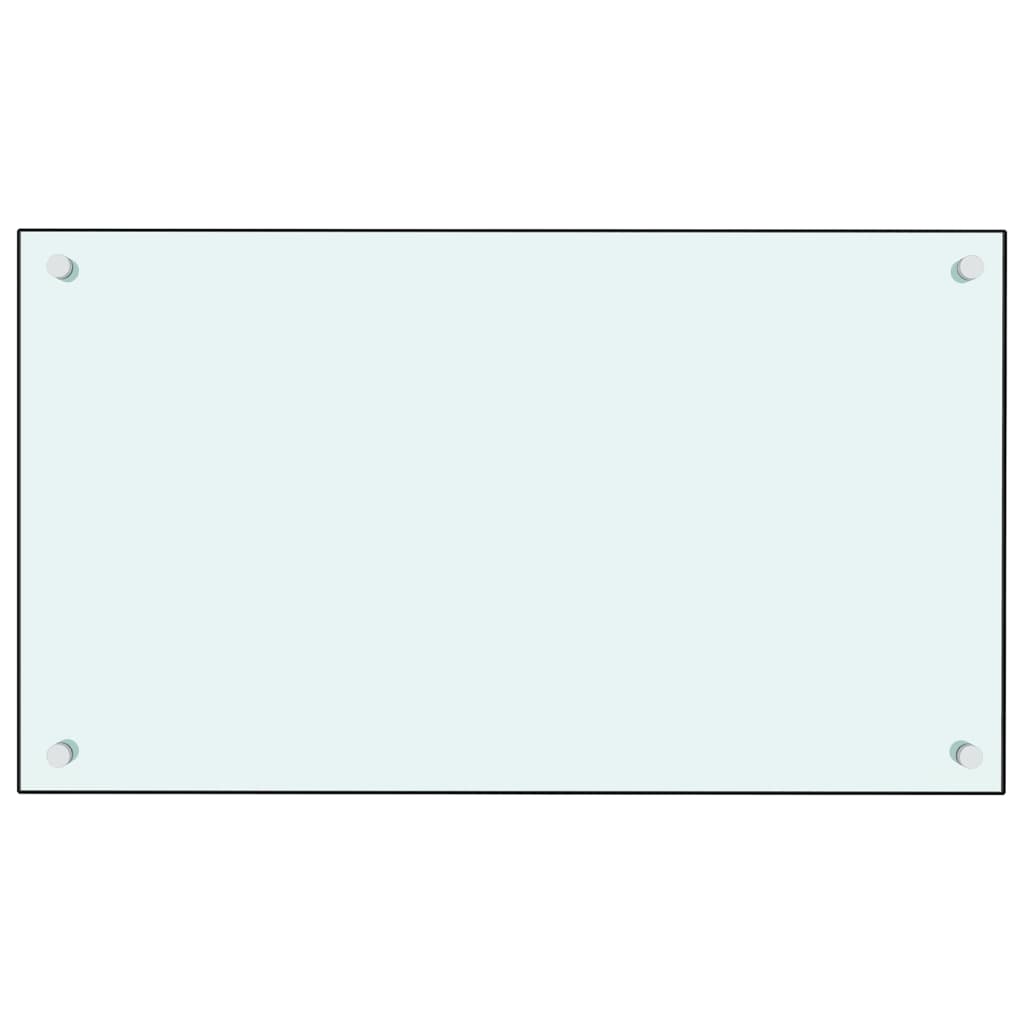 vidaXL Panou antistropi bucătărie 2 buc. alb 70x40cm sticlă securizată vidaXL Panou antistropi bucătărie 2 buc. alb 70x40cm sticlă securizată