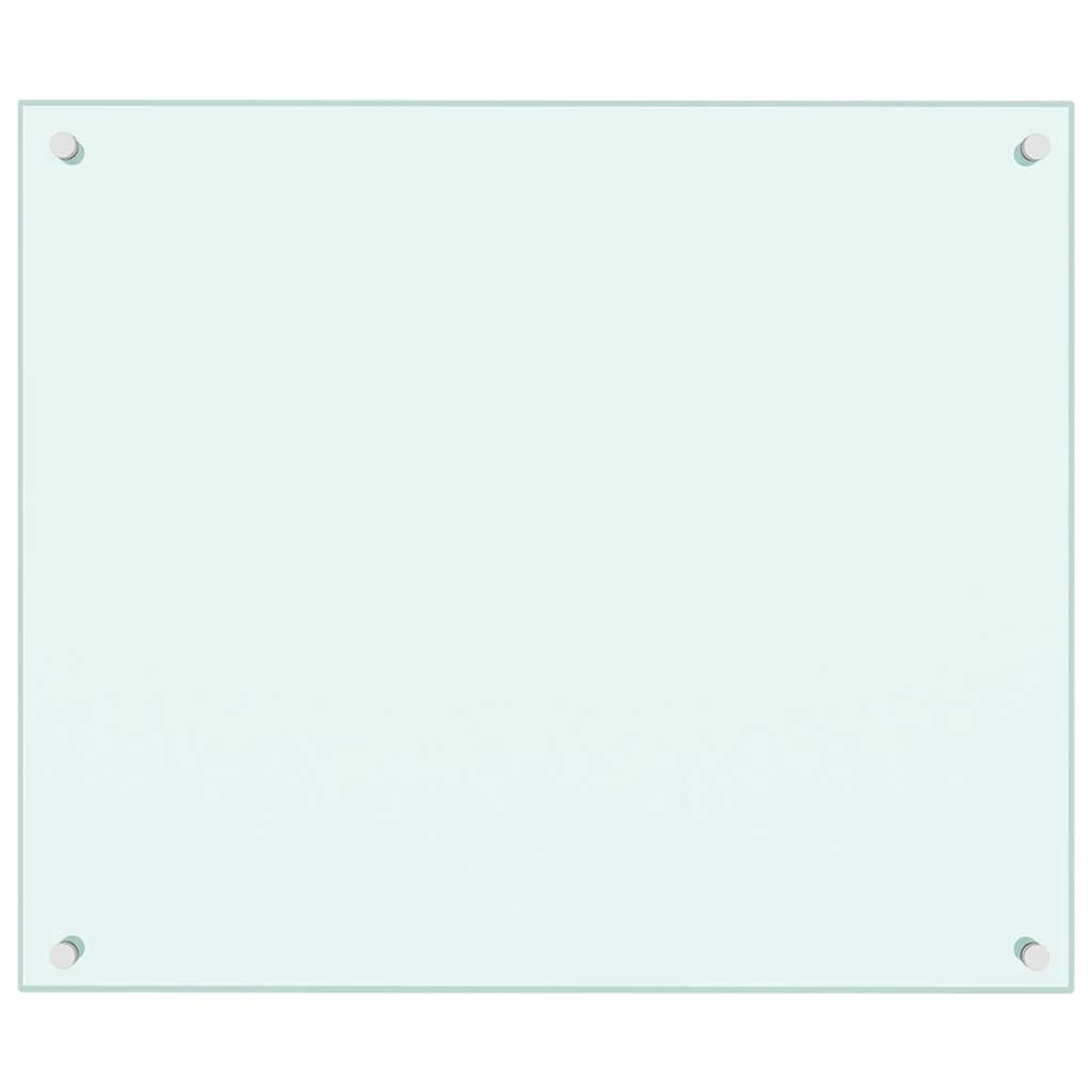 vidaXL Panou antistropi bucătărie 2 buc. alb 70x60cm sticlă securizată vidaXL Panou antistropi bucătărie 2 buc. alb 70x60cm sticlă securizată