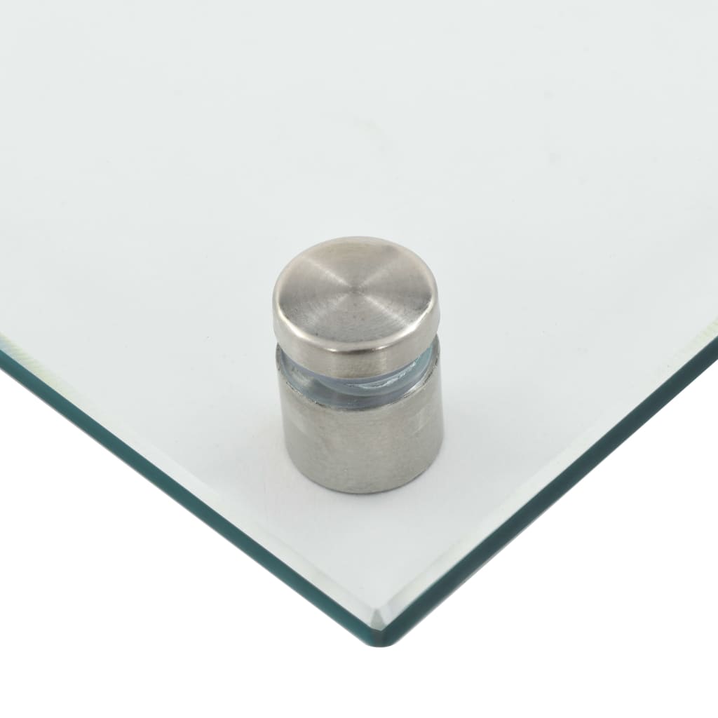vidaXL Panou antistropi bucătărie 2 buc. transparent 70x40 cm sticlă vidaXL Panou antistropi bucătărie 2 buc. transparent 70x40 cm sticlă