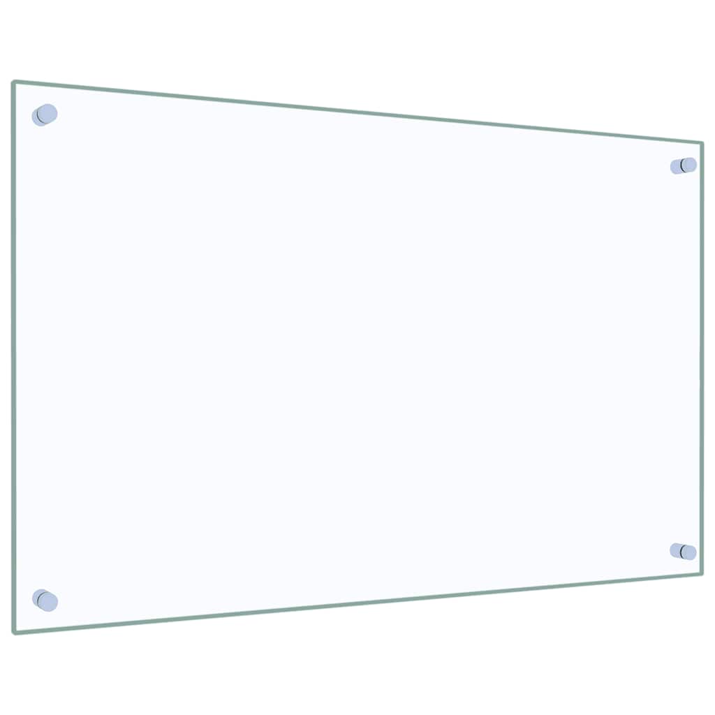 vidaXL Panou antistropi bucătărie 2 buc. transparent 80x50 cm sticlă vidaXL Panou antistropi bucătărie 2 buc. transparent 80x50 cm sticlă