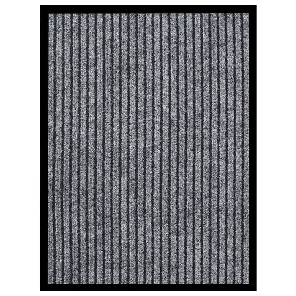vidaXL Covoraș intrare, gri, 40x60 cm