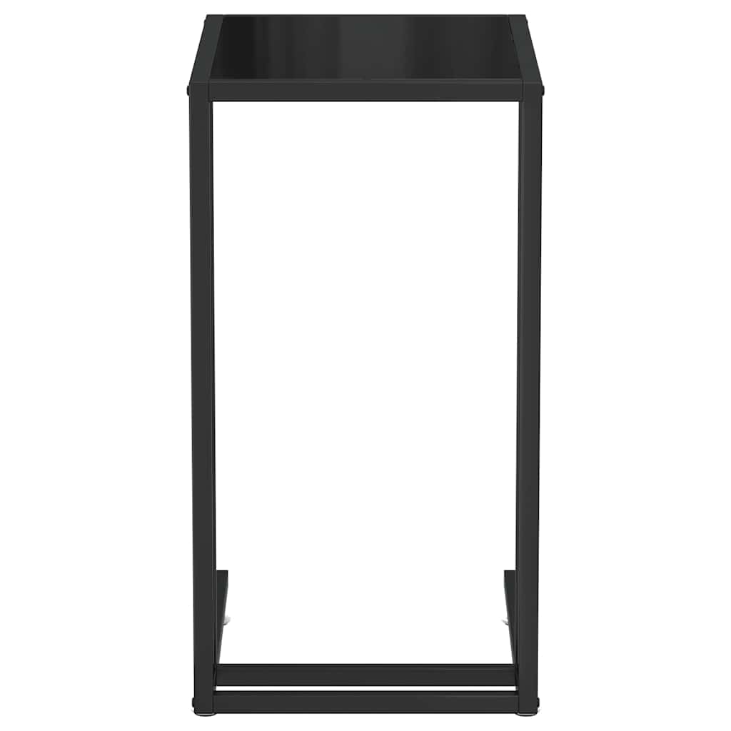 vidaXL Masă laterală de calculator negru 50x35x65 cm sticlă securizată vidaXL Masă laterală de calculator negru 50x35x65 cm sticlă securizată
