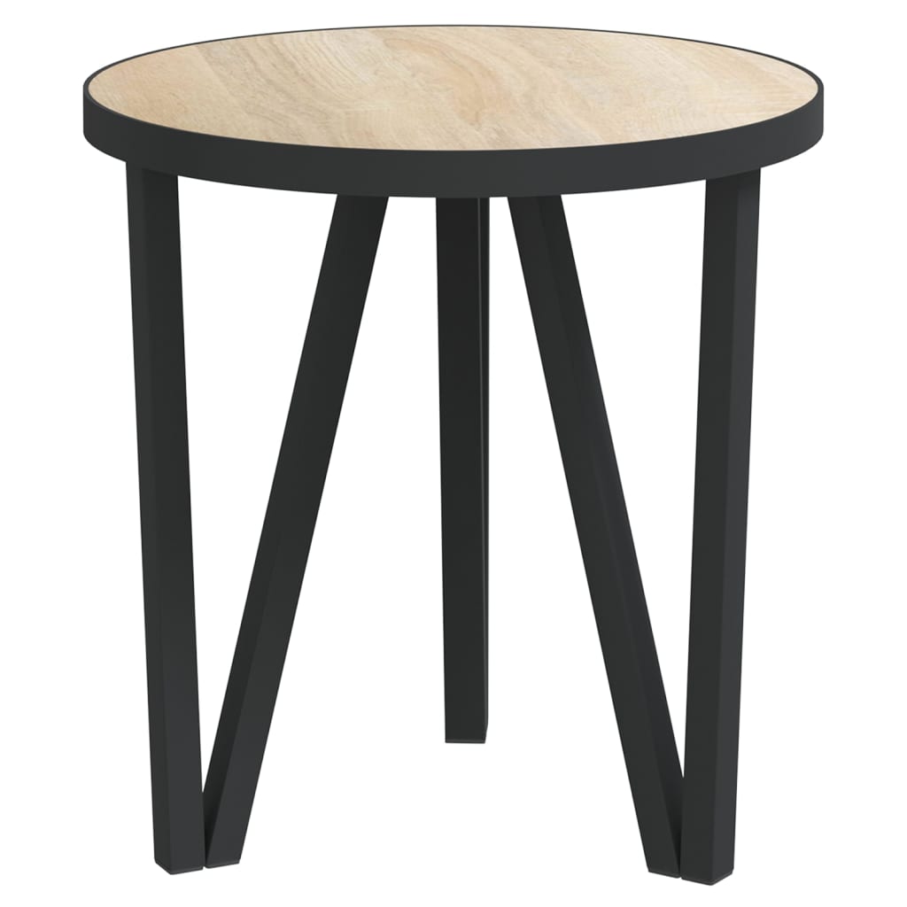 vidaXL Masă de ceai, stejar Sonoma, Ø35 cm, MDF vidaXL Masă de ceai, stejar Sonoma, Ø35 cm, MDF