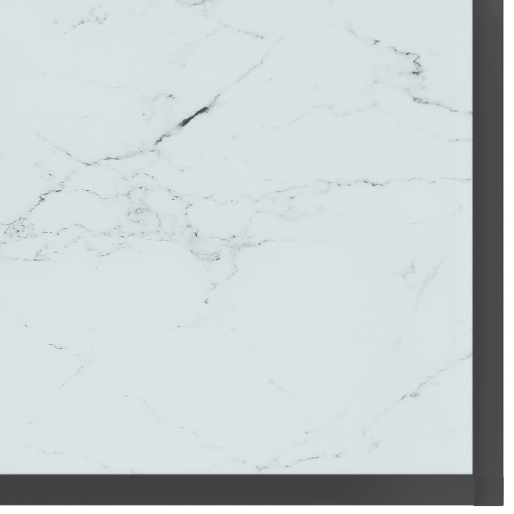 vidaXL Masă consolă,alb, 220x35x75,5 cm, sticlă securizată vidaXL Masă consolă,alb, 220x35x75,5 cm, sticlă securizată