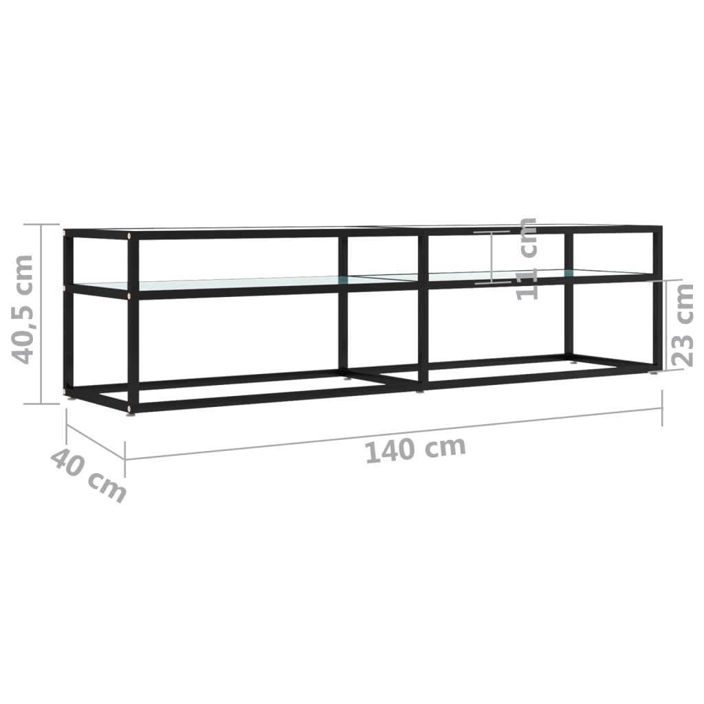 vidaXL Comodă TV, marmură albă, 160x40x40,5 cm, sticlă securizată vidaXL Comodă TV, marmură albă, 160x40x40,5 cm, sticlă securizată