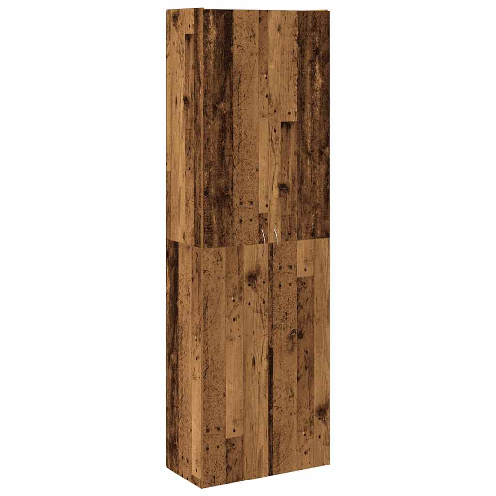 vidaXL Dulap înalt, lemn vechi, 60x32x190 cm, lemn prelucrat vidaXL Dulap înalt, lemn vechi, 60x32x190 cm, lemn prelucrat