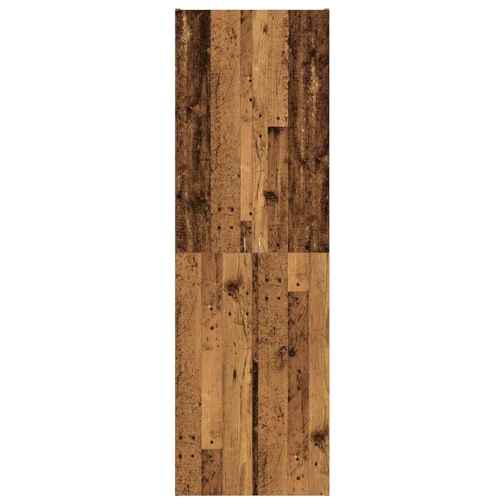 vidaXL Dulap înalt, lemn vechi, 60x32x190 cm, lemn prelucrat vidaXL Dulap înalt, lemn vechi, 60x32x190 cm, lemn prelucrat