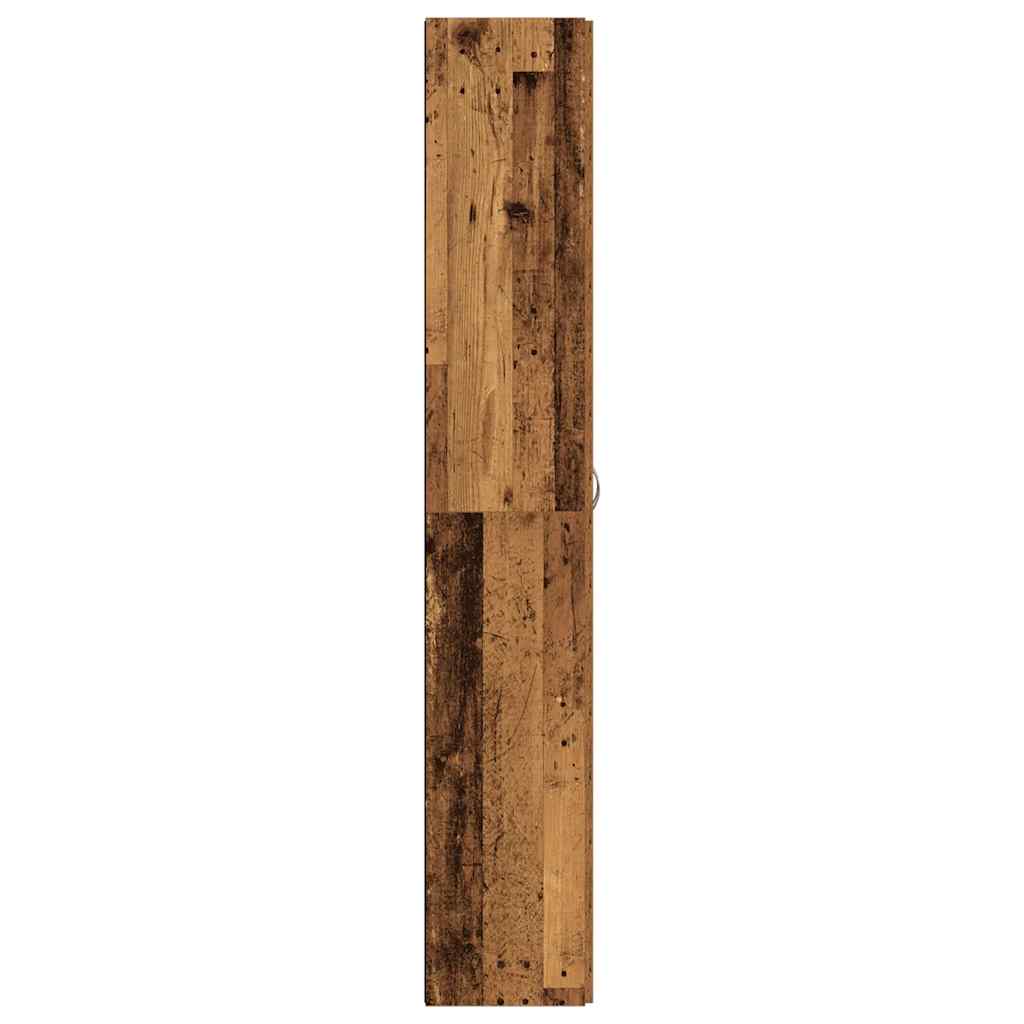 vidaXL Dulap înalt, lemn vechi, 60x32x190 cm, lemn prelucrat vidaXL Dulap înalt, lemn vechi, 60x32x190 cm, lemn prelucrat