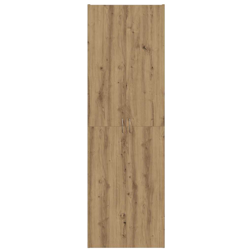 vidaXL Dulap înalt, stejar artizanal, 60x32x190 cm, lemn prelucrat vidaXL Dulap înalt, stejar artizanal, 60x32x190 cm, lemn prelucrat