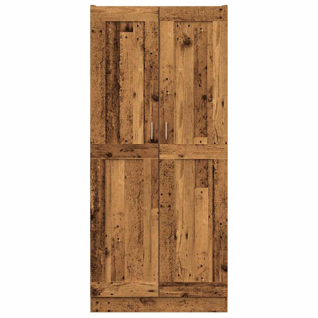 vidaXL Dulap înalt, lemn vechi, 82,5x30,5x185 cm, lemn prelucrat vidaXL Dulap înalt, lemn vechi, 82,5x30,5x185 cm, lemn prelucrat