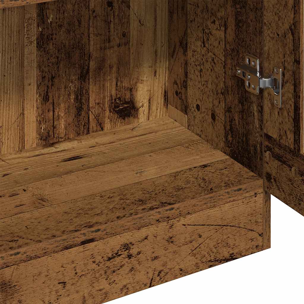 vidaXL Dulap înalt, lemn vechi, 82,5x30,5x185 cm, lemn prelucrat vidaXL Dulap înalt, lemn vechi, 82,5x30,5x185 cm, lemn prelucrat