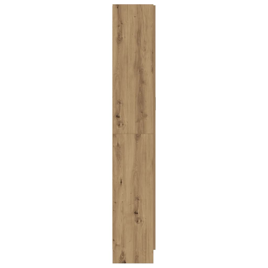 vidaXL Dulap înalt, stejar artizanal, 82,5x30,5x185 cm, lemn prelucrat vidaXL Dulap înalt, stejar artizanal, 82,5x30,5x185 cm, lemn prelucrat