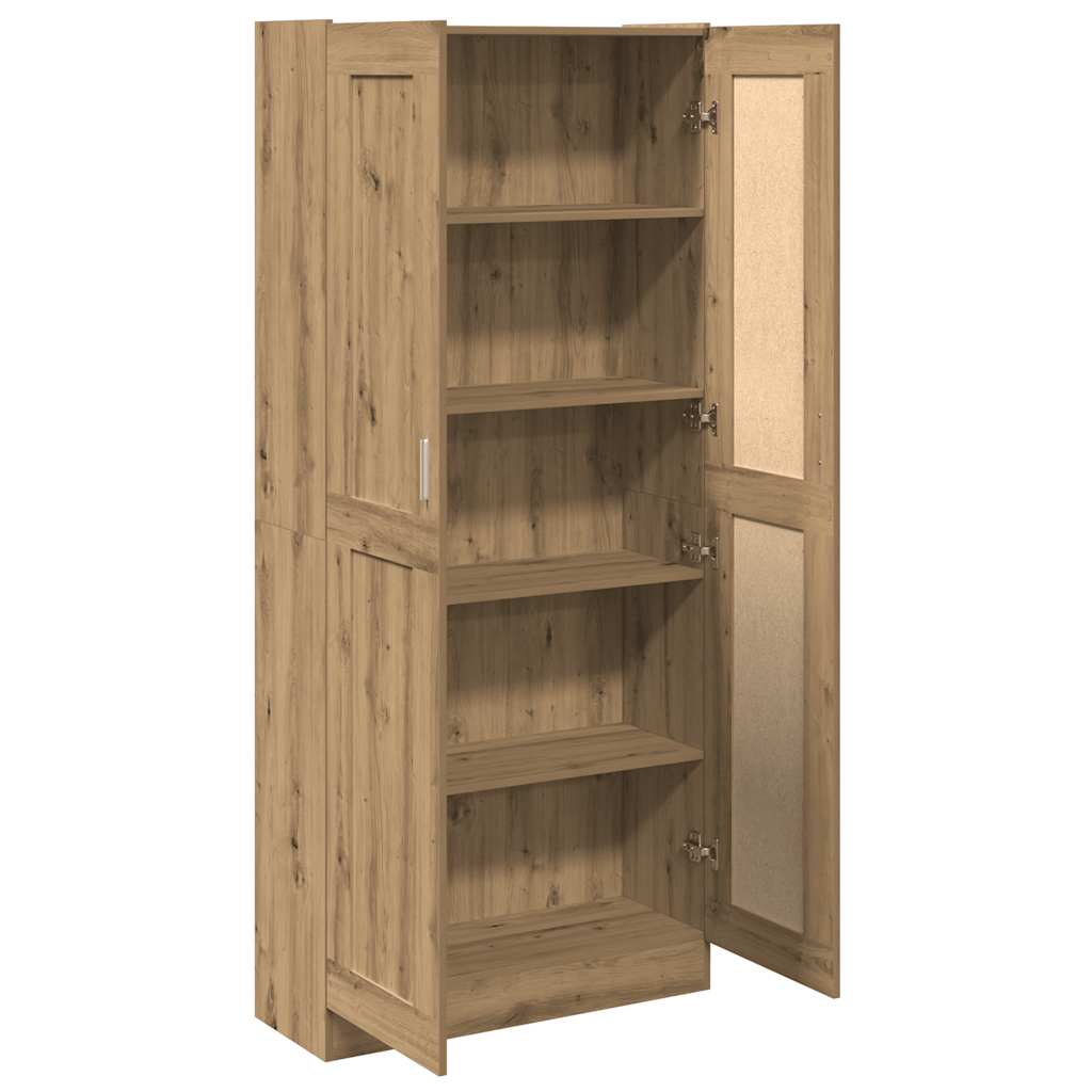 vidaXL Dulap înalt, stejar artizanal, 82,5x30,5x185 cm, lemn prelucrat vidaXL Dulap înalt, stejar artizanal, 82,5x30,5x185 cm, lemn prelucrat