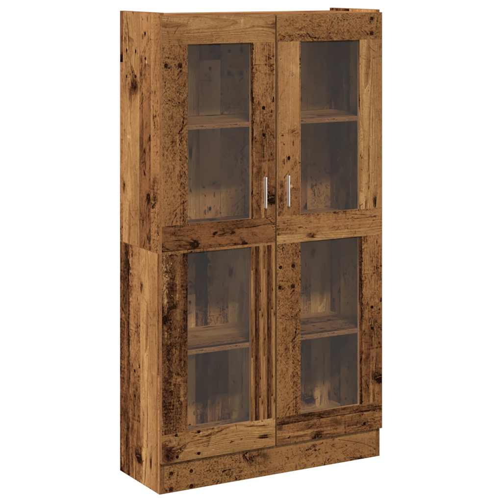 vidaXL Dulap înalt, lemn vechi, 82,5x30,5x150 cm, lemn prelucrat vidaXL Dulap înalt, lemn vechi, 82,5x30,5x150 cm, lemn prelucrat