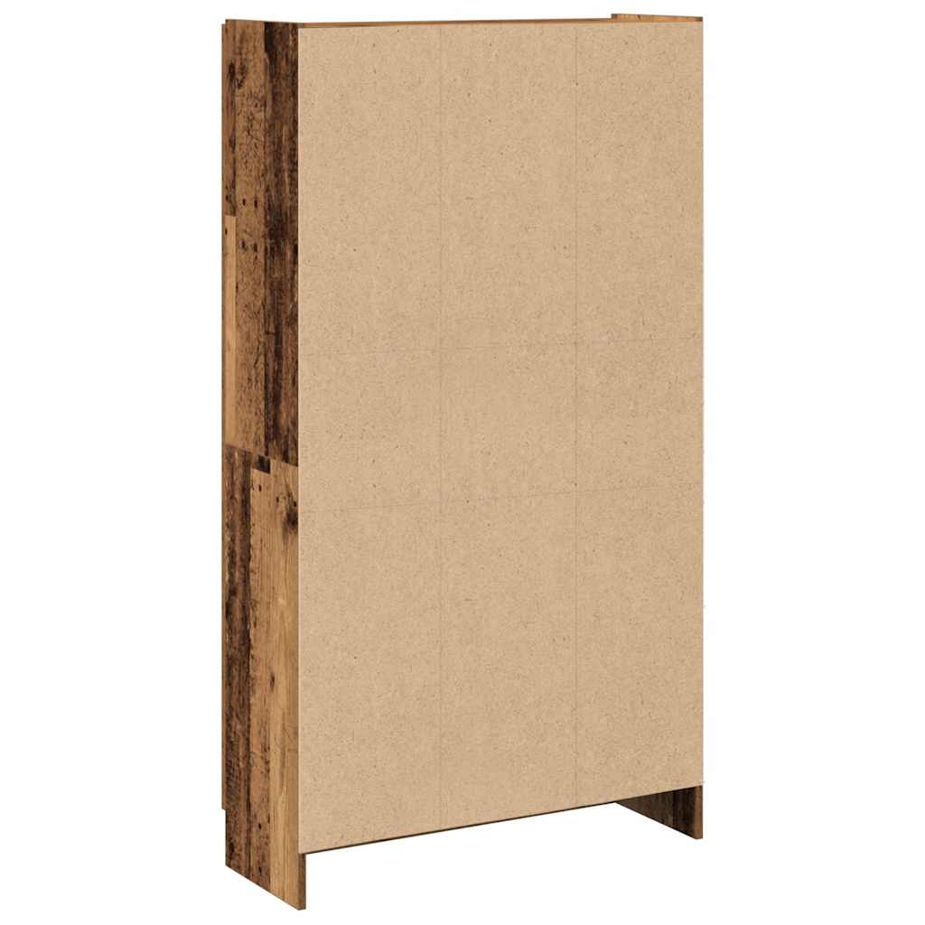 vidaXL Dulap înalt, lemn vechi, 82,5x30,5x150 cm, lemn prelucrat vidaXL Dulap înalt, lemn vechi, 82,5x30,5x150 cm, lemn prelucrat