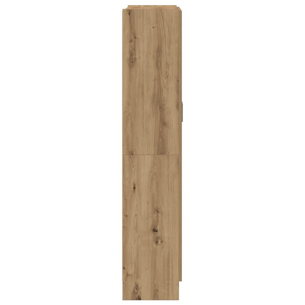 vidaXL Dulap înalt, stejar artizanal, 82,5x30,5x150 cm, lemn prelucrat vidaXL Dulap înalt, stejar artizanal, 82,5x30,5x150 cm, lemn prelucrat