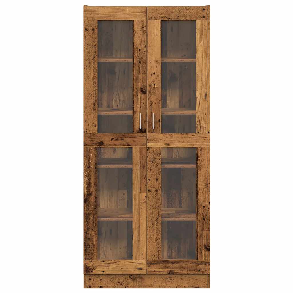 vidaXL Dulap înalt, lemn vechi, 82,5x30,5x185 cm, lemn prelucrat vidaXL Dulap înalt, lemn vechi, 82,5x30,5x185 cm, lemn prelucrat