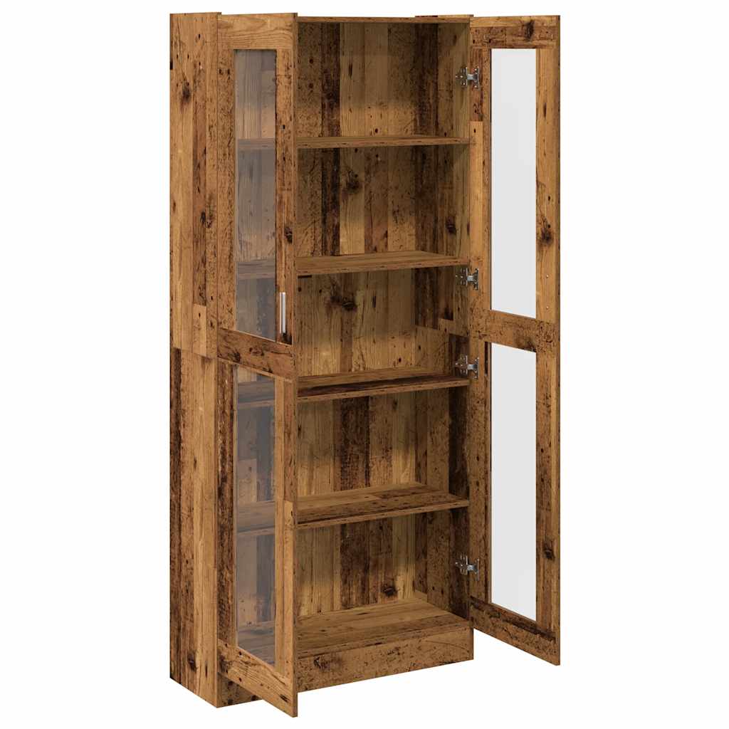 vidaXL Dulap înalt, lemn vechi, 82,5x30,5x185 cm, lemn prelucrat vidaXL Dulap înalt, lemn vechi, 82,5x30,5x185 cm, lemn prelucrat