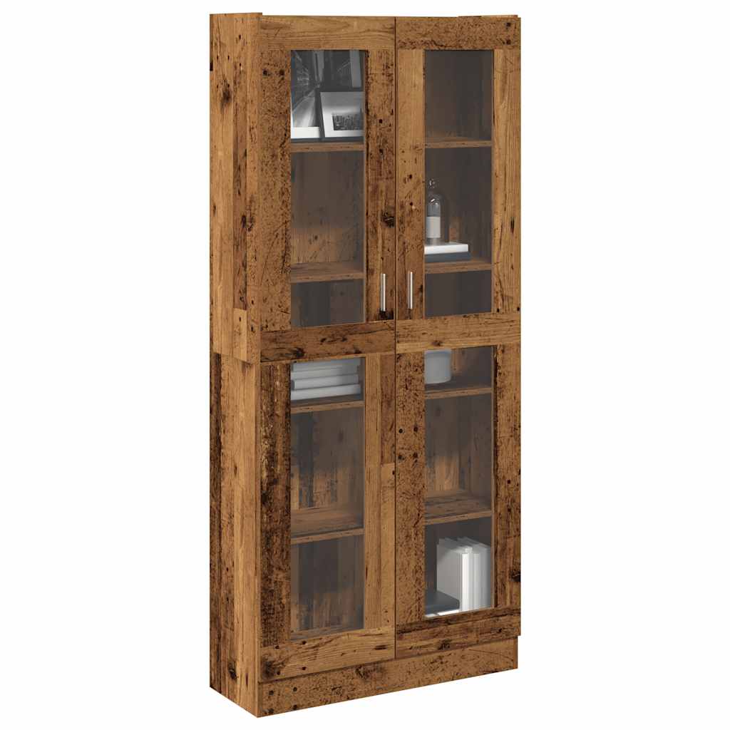 vidaXL Dulap înalt, lemn vechi, 82,5x30,5x185 cm, lemn prelucrat vidaXL Dulap înalt, lemn vechi, 82,5x30,5x185 cm, lemn prelucrat