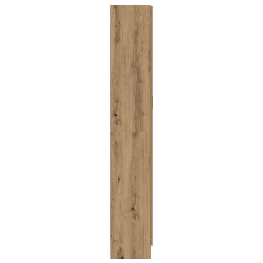 vidaXL Dulap înalt, stejar artizanal, 82,5x30,5x185 cm, lemn prelucrat vidaXL Dulap înalt, stejar artizanal, 82,5x30,5x185 cm, lemn prelucrat