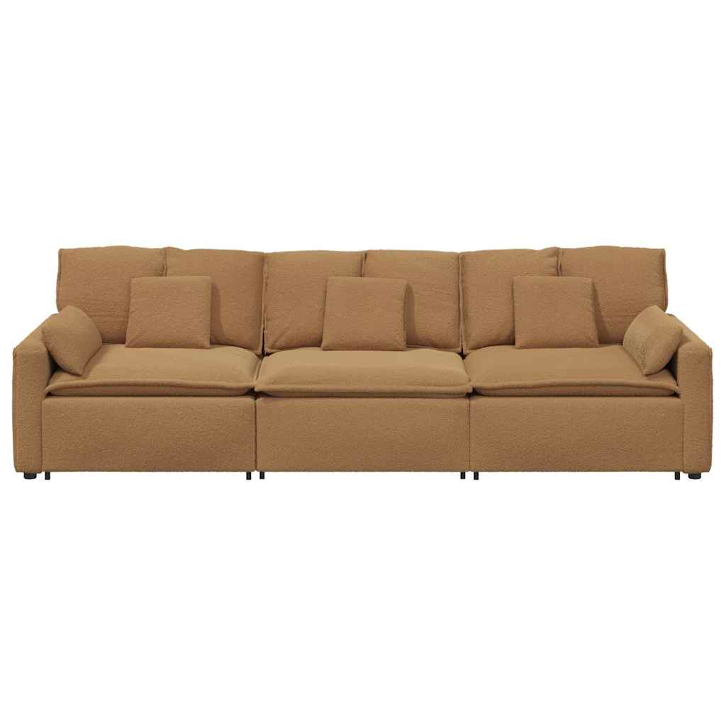 vidaXL Canapea modulară cu perne, bej vidaXL Canapea modulară cu perne, bej