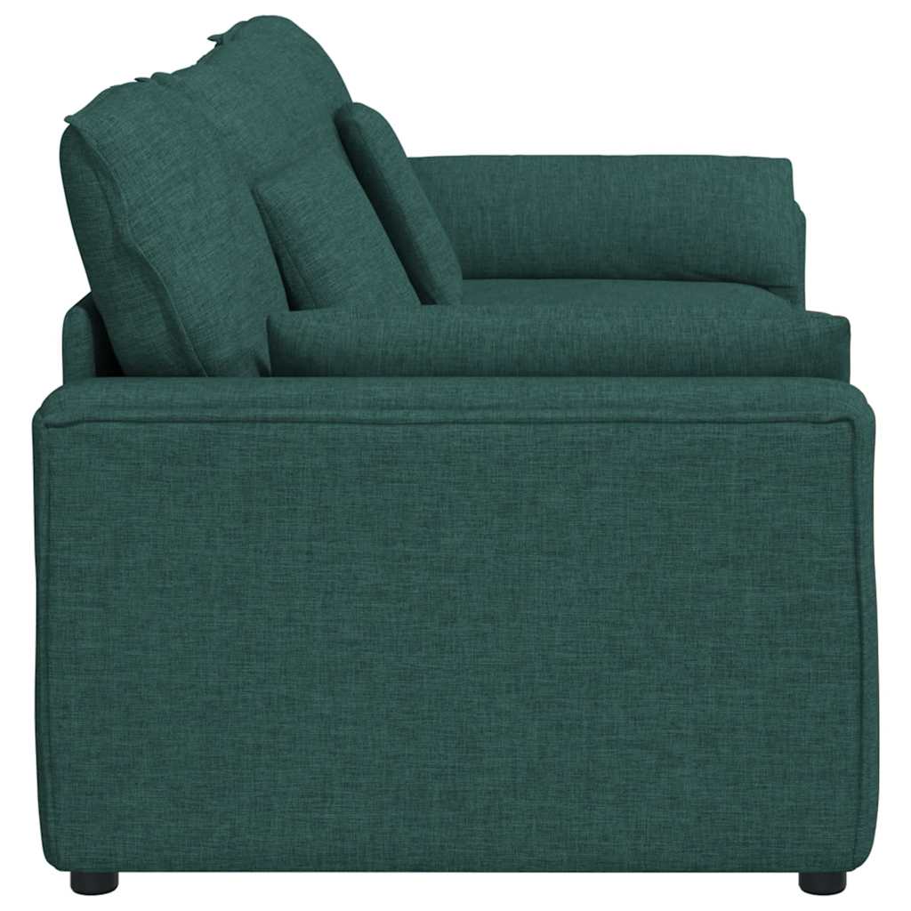 vidaXL Canapea modulară cu perne, verde închis vidaXL Canapea modulară cu perne, verde închis