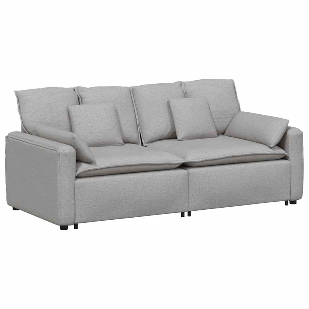 vidaXL Canapea modulară cu perne, gri nor vidaXL Canapea modulară cu perne, gri nor