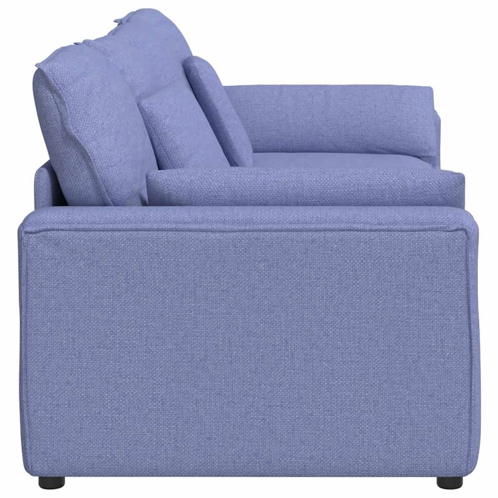 vidaXL Canapea modulară cu perne, albastru jeans vidaXL Canapea modulară cu perne, albastru jeans