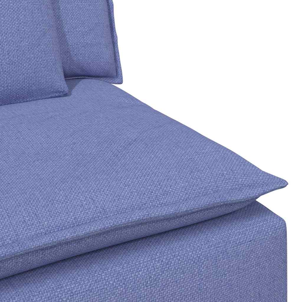 vidaXL Canapea modulară cu perne, albastru jeans vidaXL Canapea modulară cu perne, albastru jeans