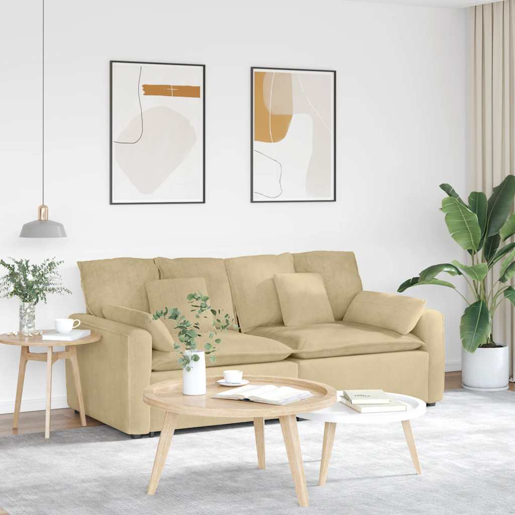 vidaXL Canapea modulară cu perne, gri-verzui vidaXL Canapea modulară cu perne, gri-verzui