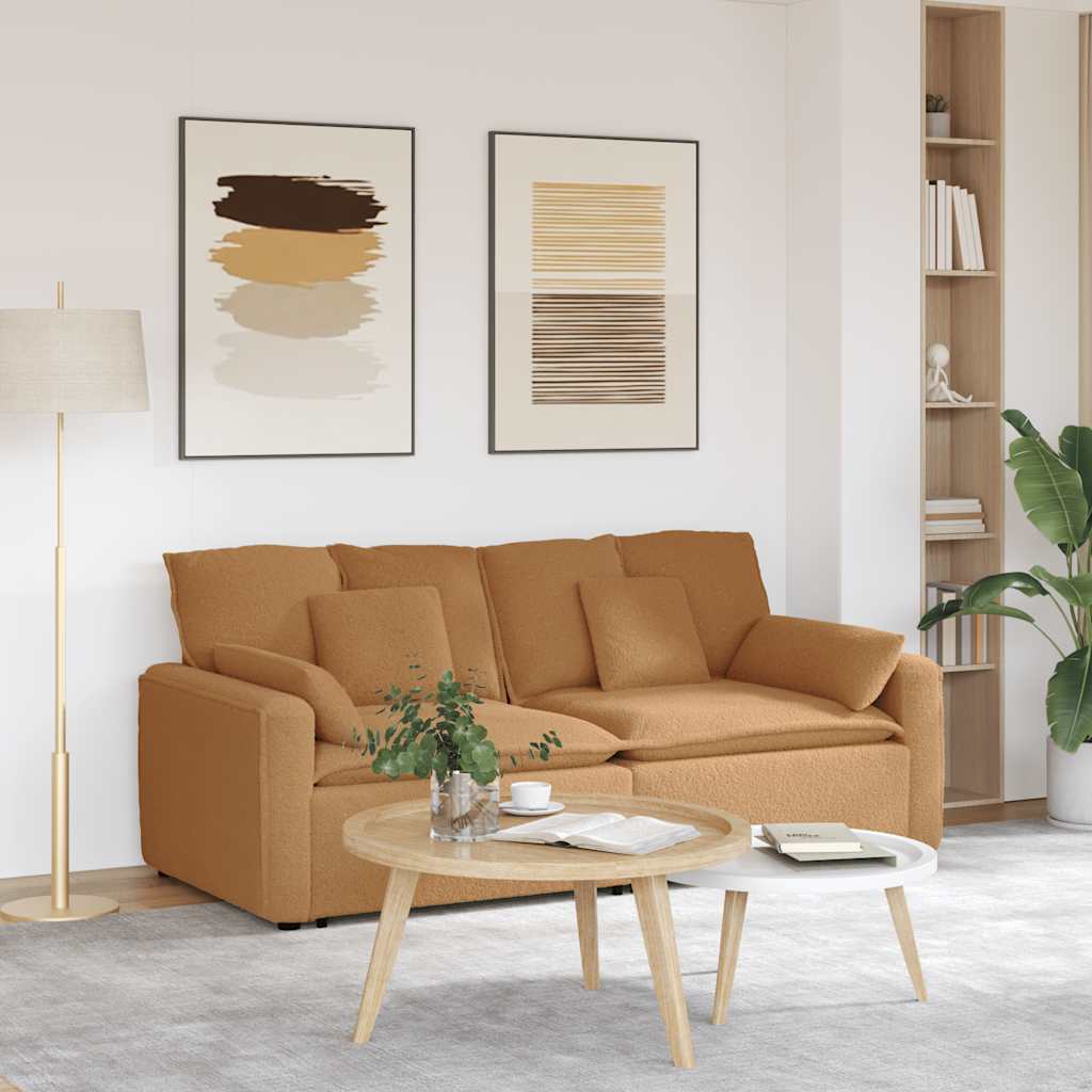 vidaXL Canapea modulară cu perne, bej vidaXL Canapea modulară cu perne, bej