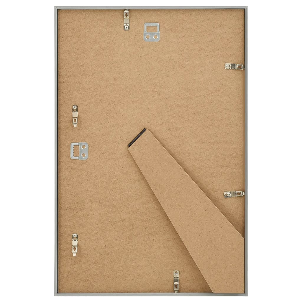 vidaXL Rame foto colaj pentru perete/masă 5 buc. argintiu 70x90 cm MDF vidaXL Rame foto colaj pentru perete/masă 5 buc. argintiu 70x90 cm MDF