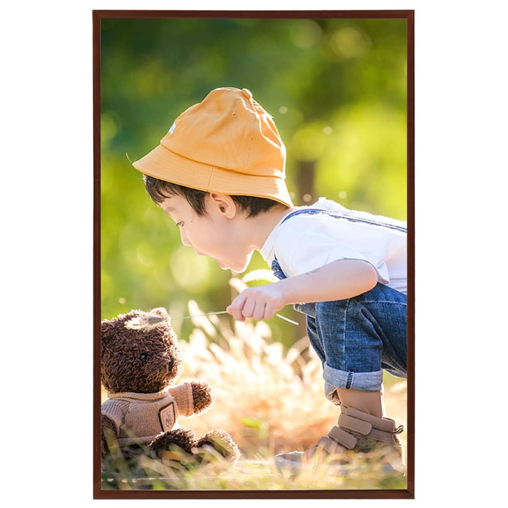 vidaXL Rame foto colaj pentru perete/masă, 5 buc., bronz, 70x90 cm MDF vidaXL Rame foto colaj pentru perete/masă, 5 buc., bronz, 70x90 cm MDF